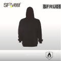 NFPA2112 EN1149-5 Sicherheitsausrüstung feuerfeste Tuch Material Hoodie Schutz Weste schwarz FR Kleidung Sicherheit Sweatshirt